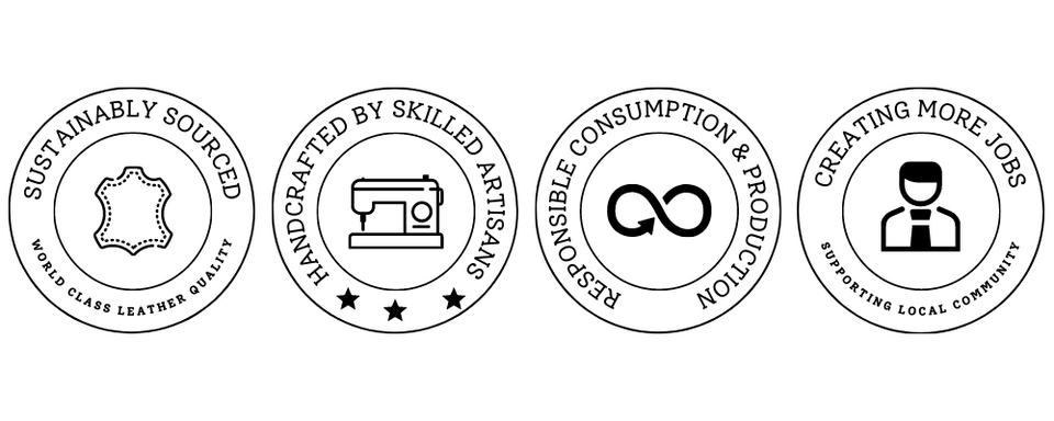 SALAMANCA Leather is a LWG Audited manufacturer of premium leather products. Our leather is sustainably sourced, we help in providing more local jobs, all our products are handcrafted by skilled artisans and we follow sustainable consumption & production