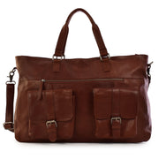 Arthur Blake Womens and Mens Weekender Bag - Bordeaux