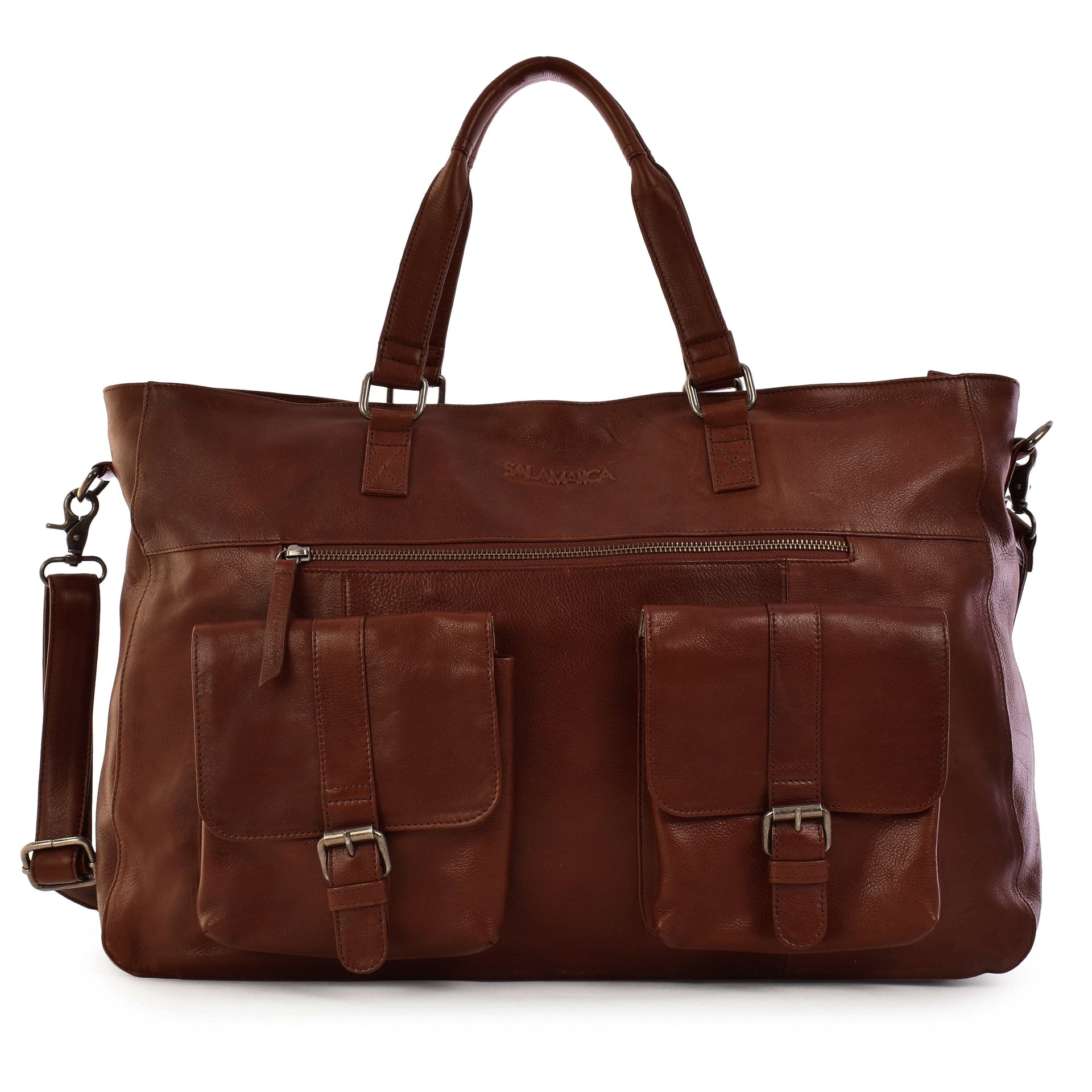 Arthur Blake Womens and Mens Weekender Bag - Bordeaux
