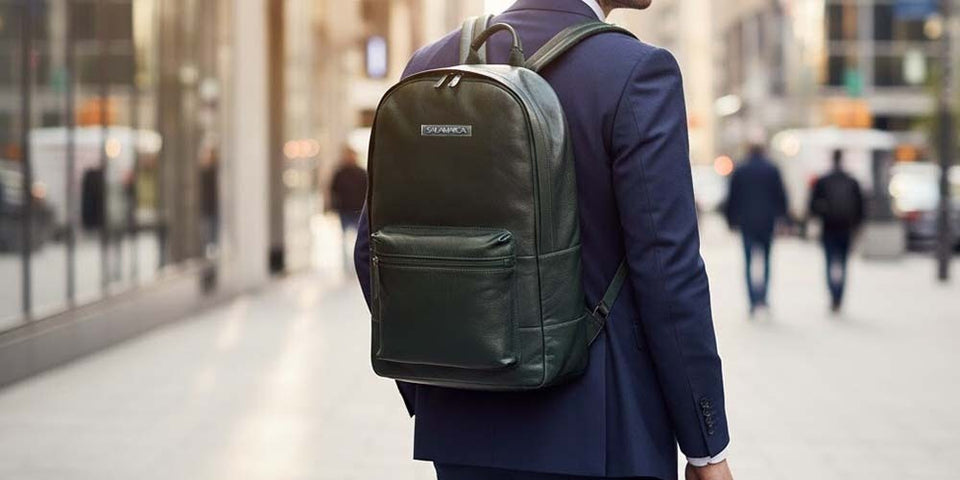Why Men Are Swapping Briefcases for Leather Backpacks