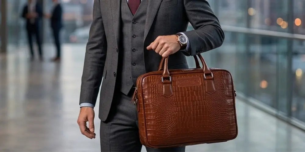 Leather Business Bags