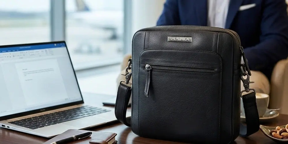 leather crossbody bag for men