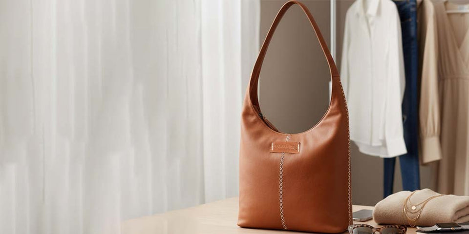 Leather Handbag Isabelle Hobo Bag