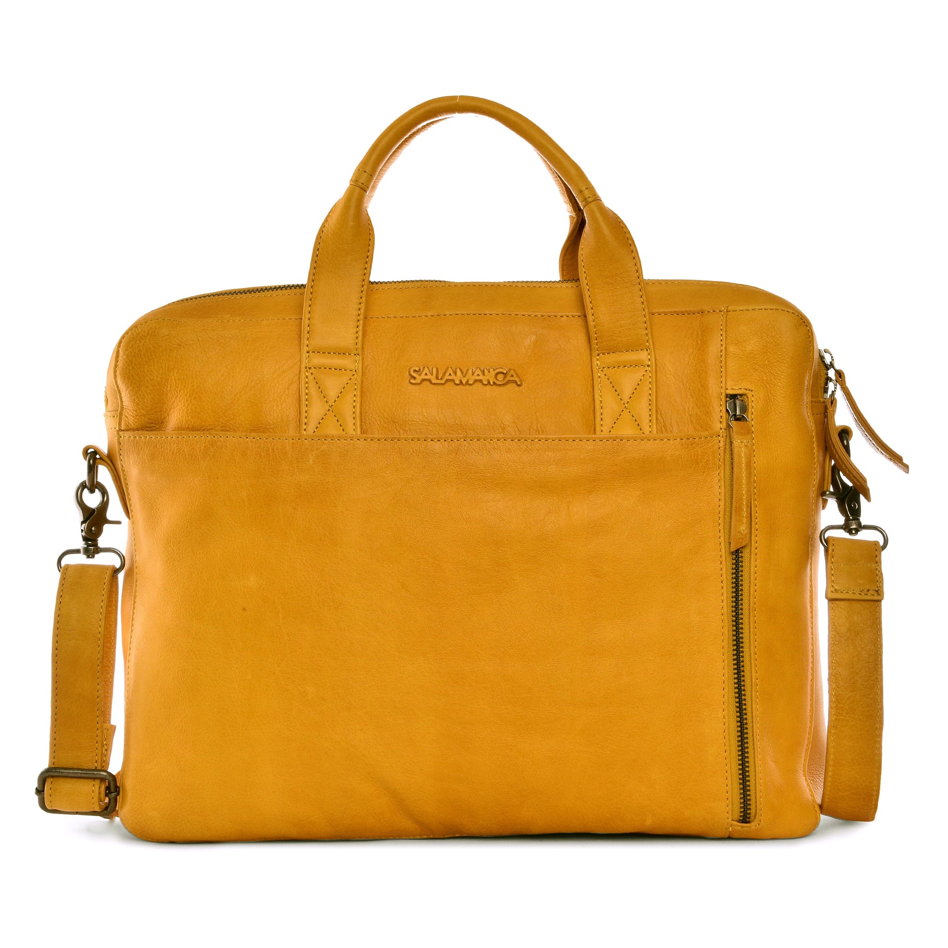 Corby Business Bag - Dark Mustard - Laptop Bags