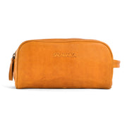 Jamie Toilet Bag - Cognac - Toilet Bag