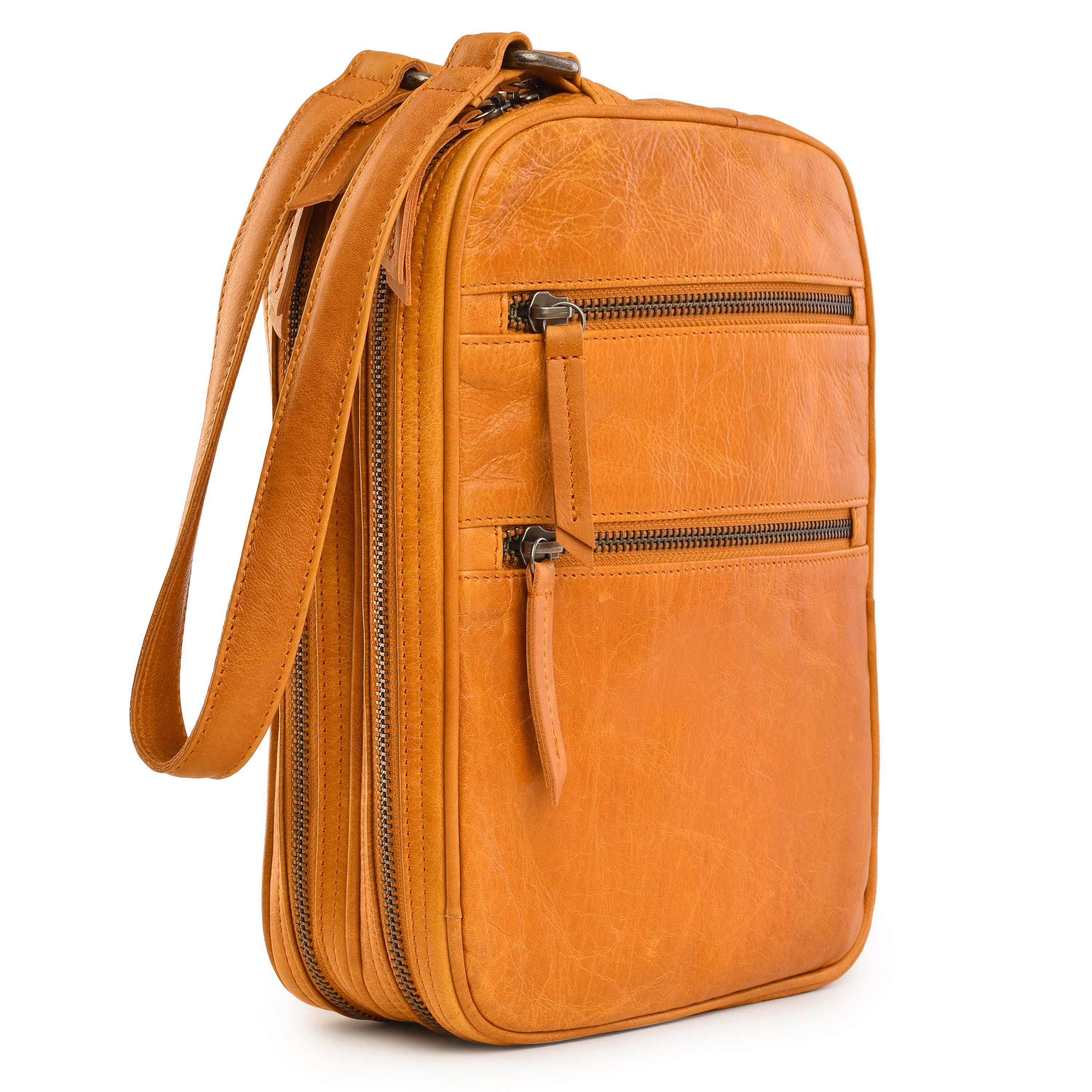 Shop Papa Crossbody Leather Bag Genuine & Stylish