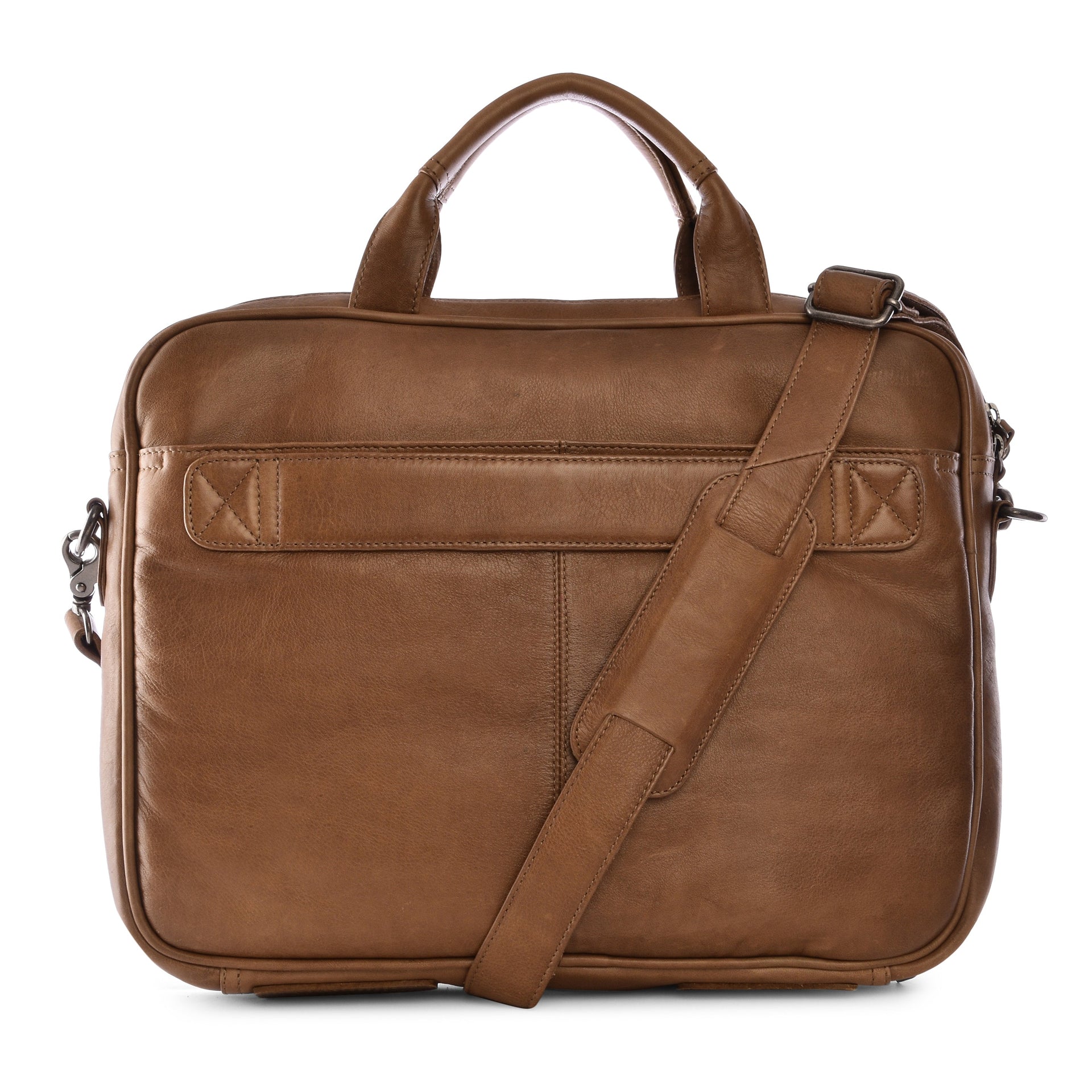 Steve Leather Laptop Backpack