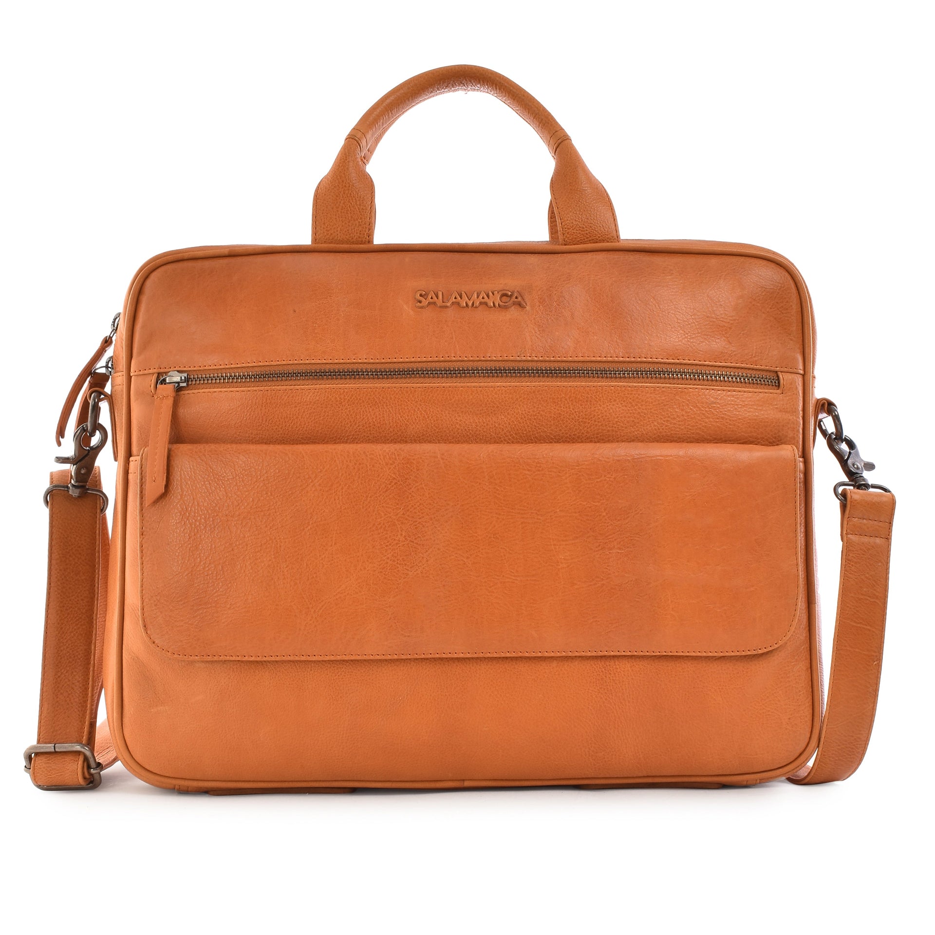 Theo Business Bag - Cognac - Laptop Bags