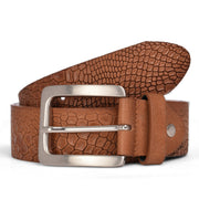 Snake Celebrity Belt - Light Brown / 30 inch - 75 cm - Belts