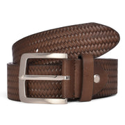 Knitted Celebrity Belt - Mocca / 30 inch - 75 cm - Belts